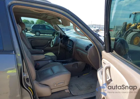 2004 Toyota Sequoia Limited V8 z USA, uszkodzony, nr VIN 5TDZT38A84S217585